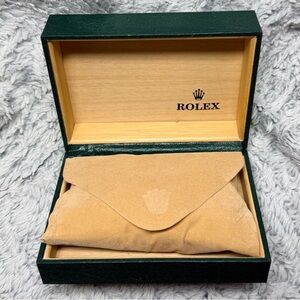 ROLEX Green Watch Box 5.90x4.30x2.25 inches